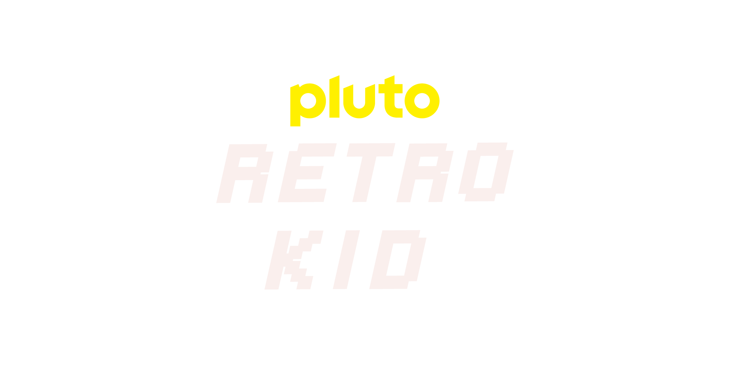 Pluto TV Retro Kid logo