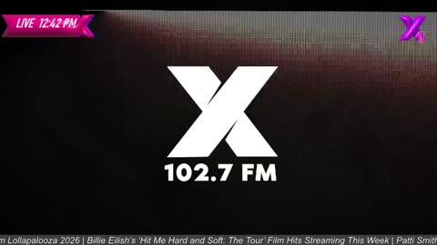 X 102.7 FM live TV